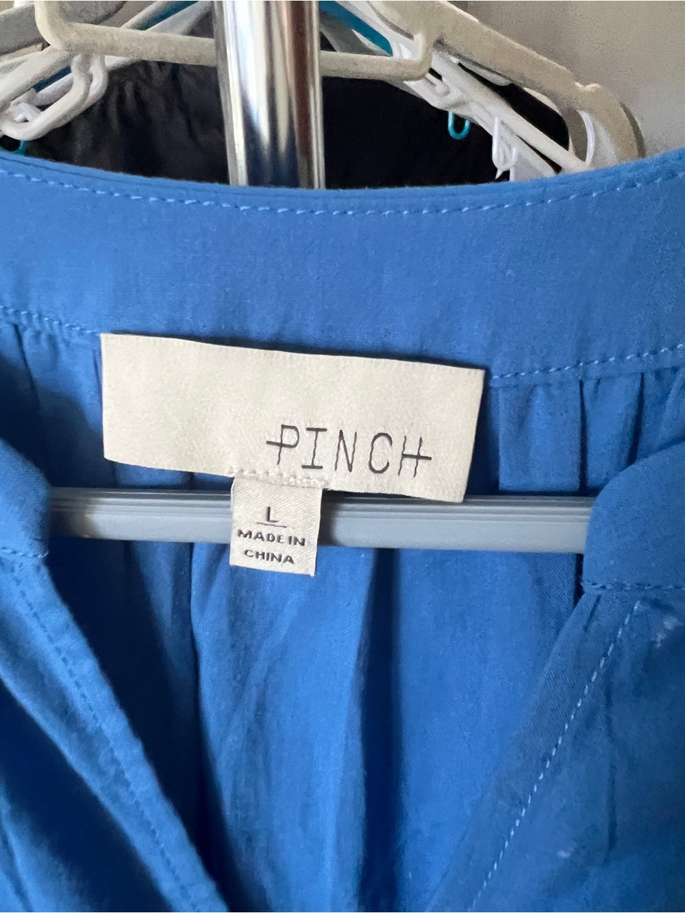 Pinch Blue Casual V-Dress - Picture 4 of 5